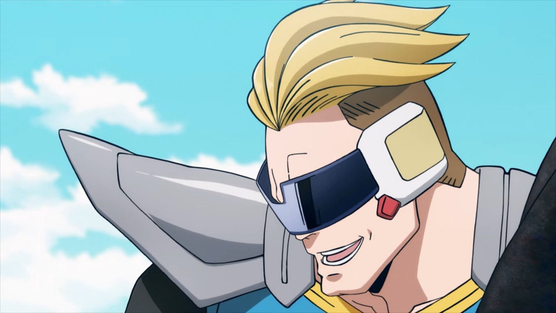 Captain Celebrity as seen in My Hero Academia: Vigilantes episode 13 (Image via Bones Film)